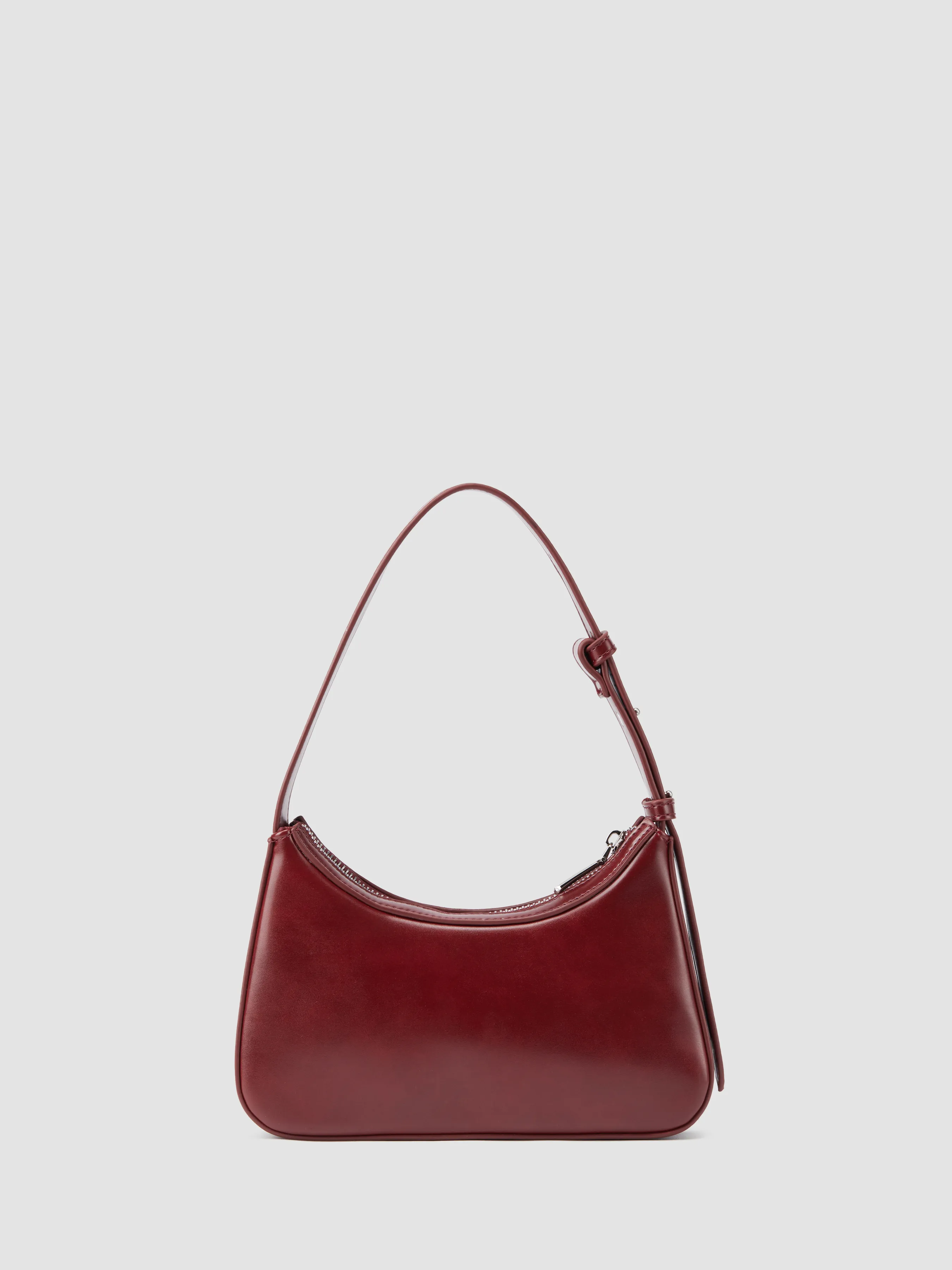 Bolso de mano de cuero sintético