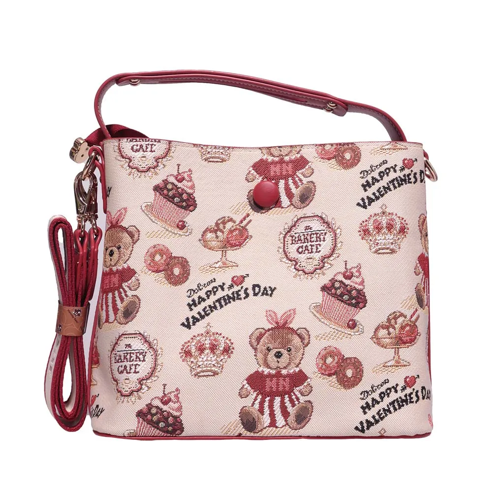 BOLSO DE MANO TIPO SATCHEL OSOS HENNEY BEAR H357