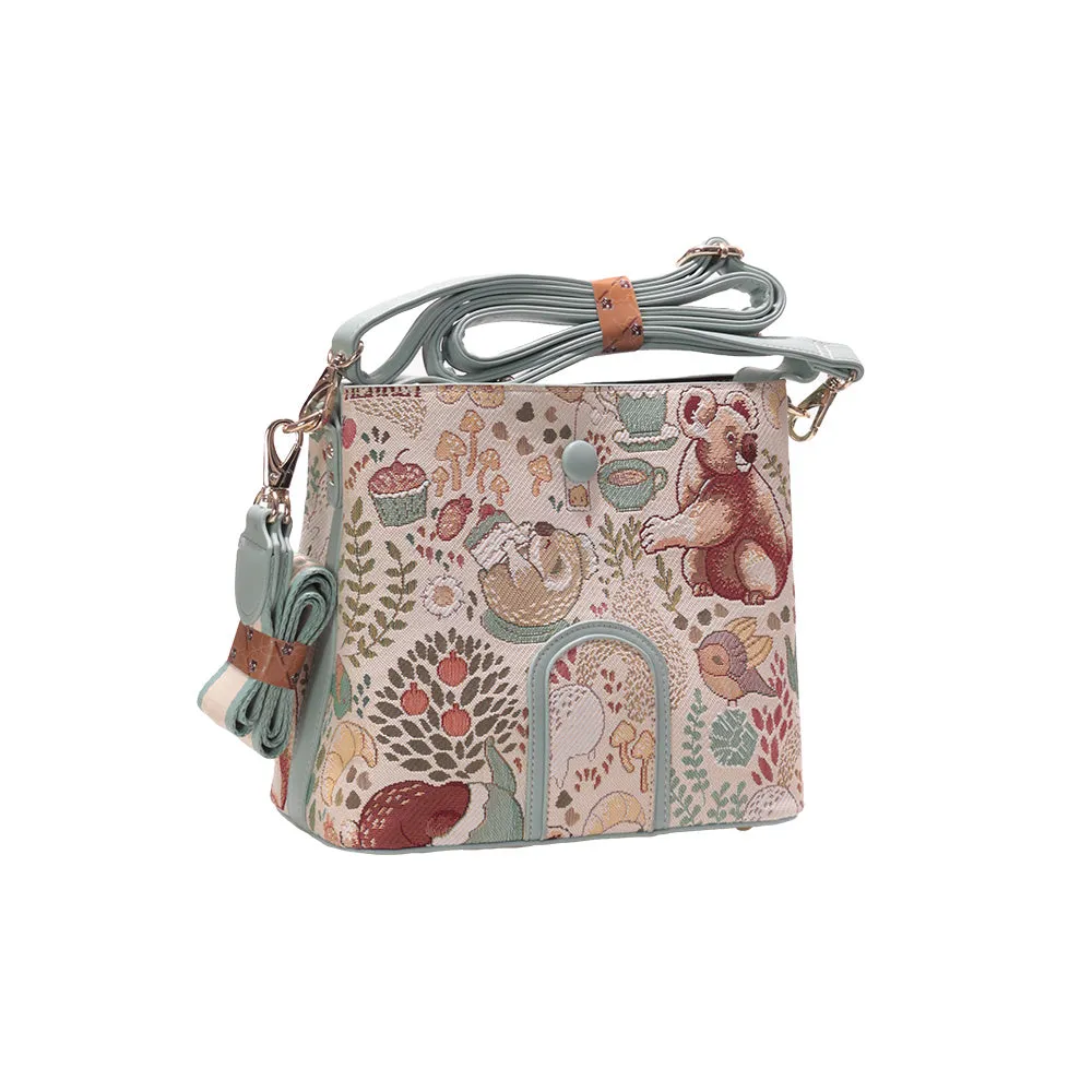 BOLSO DE MANO TIPO SATCHEL OSOS HENNEY BEAR H357