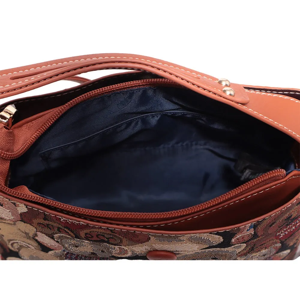 BOLSO DE MANO TIPO SATCHEL OSOS HENNEY BEAR H357