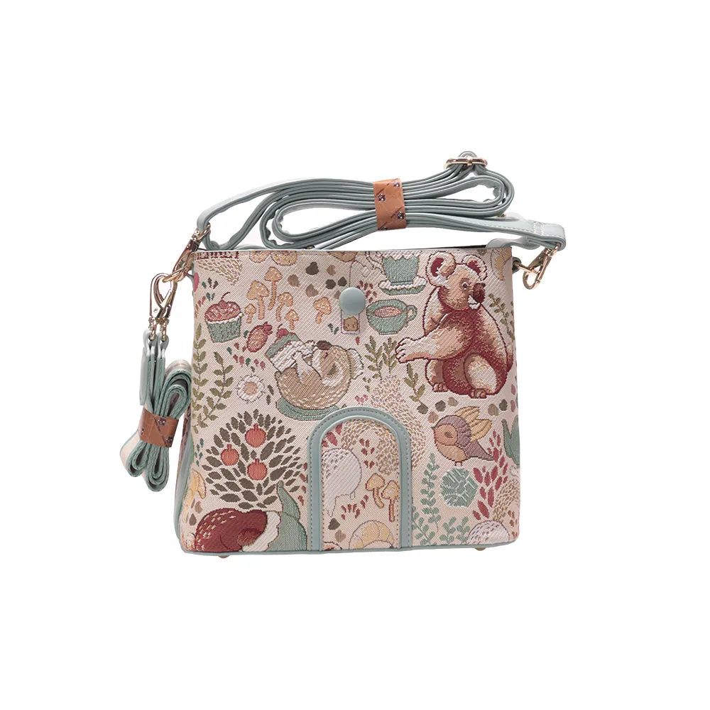 BOLSO DE MANO TIPO SATCHEL OSOS HENNEY BEAR H357