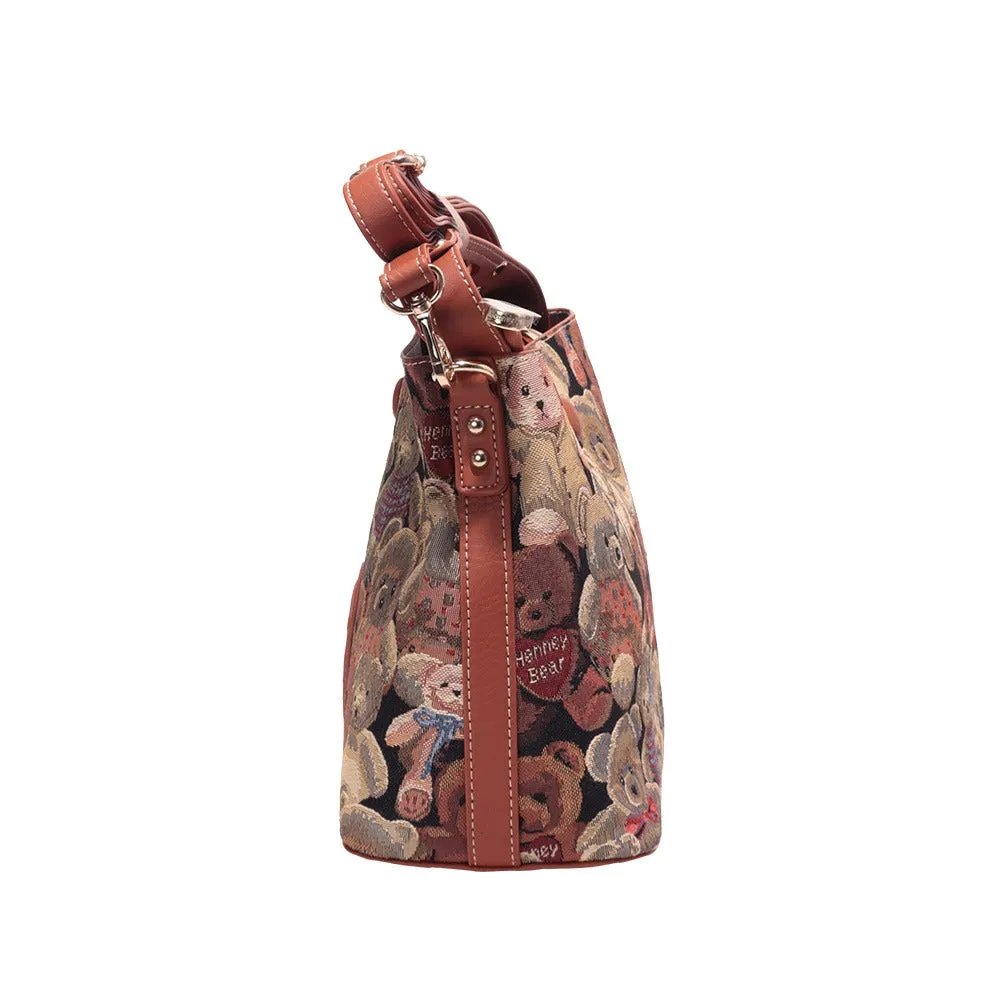 BOLSO DE MANO TIPO SATCHEL OSOS HENNEY BEAR H357