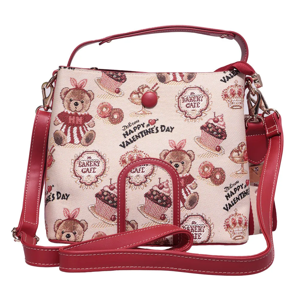 BOLSO DE MANO TIPO SATCHEL OSOS HENNEY BEAR H357