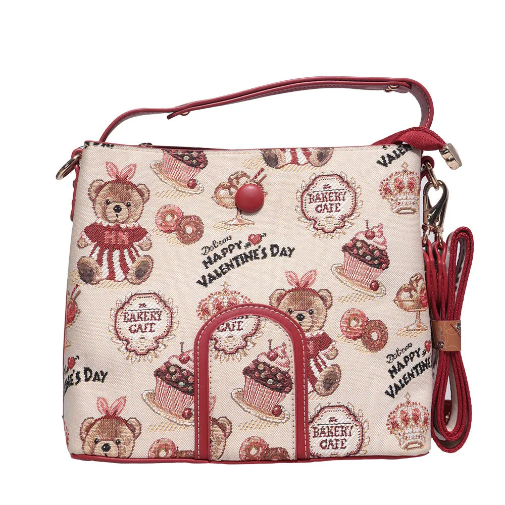 BOLSO DE MANO TIPO SATCHEL OSOS HENNEY BEAR H357