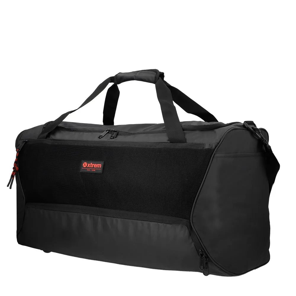 Bolso deportivo New Trek negro/rojo