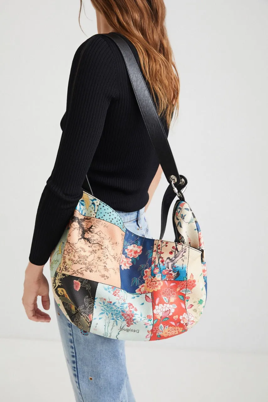 Bolso Flores Dama Desigual 21WAXPAY