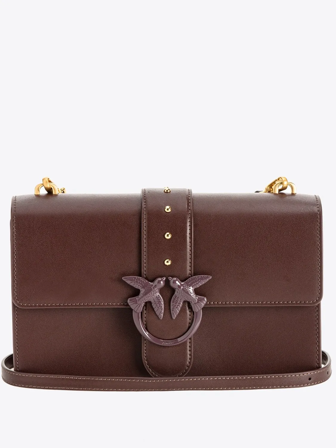 BOLSO LOVE ICON MAXI CHAIN PINKO