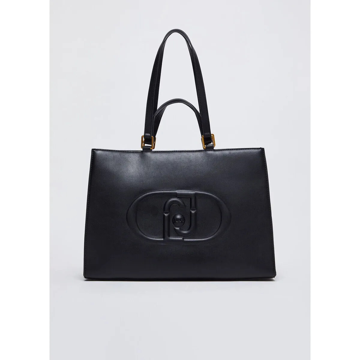 Bolso tote con logotipo monograma