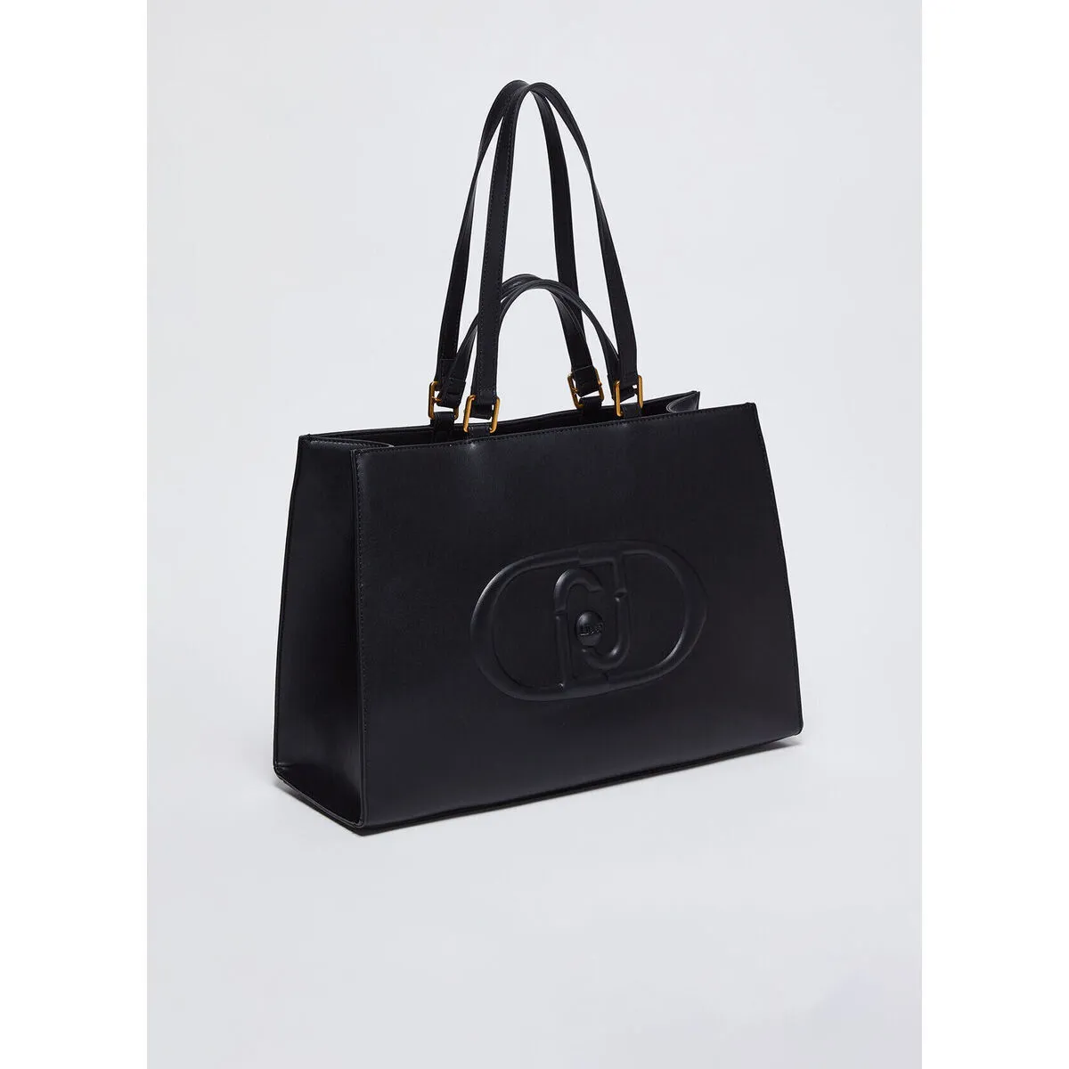Bolso tote con logotipo monograma