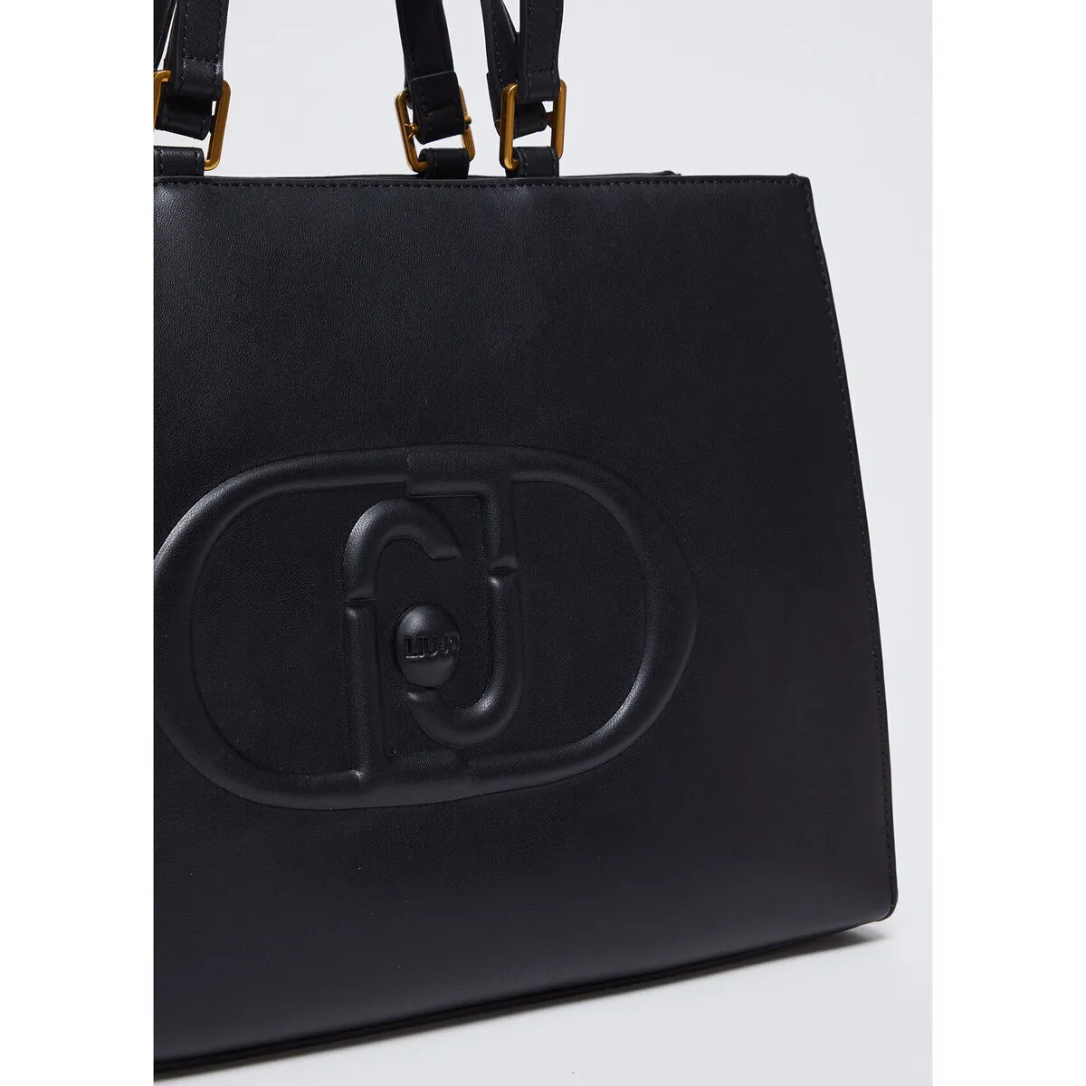 Bolso tote con logotipo monograma