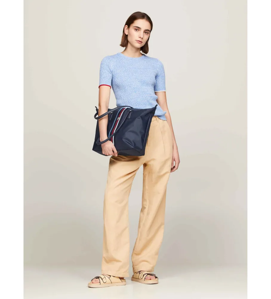 Bolso Tote Poppy marino