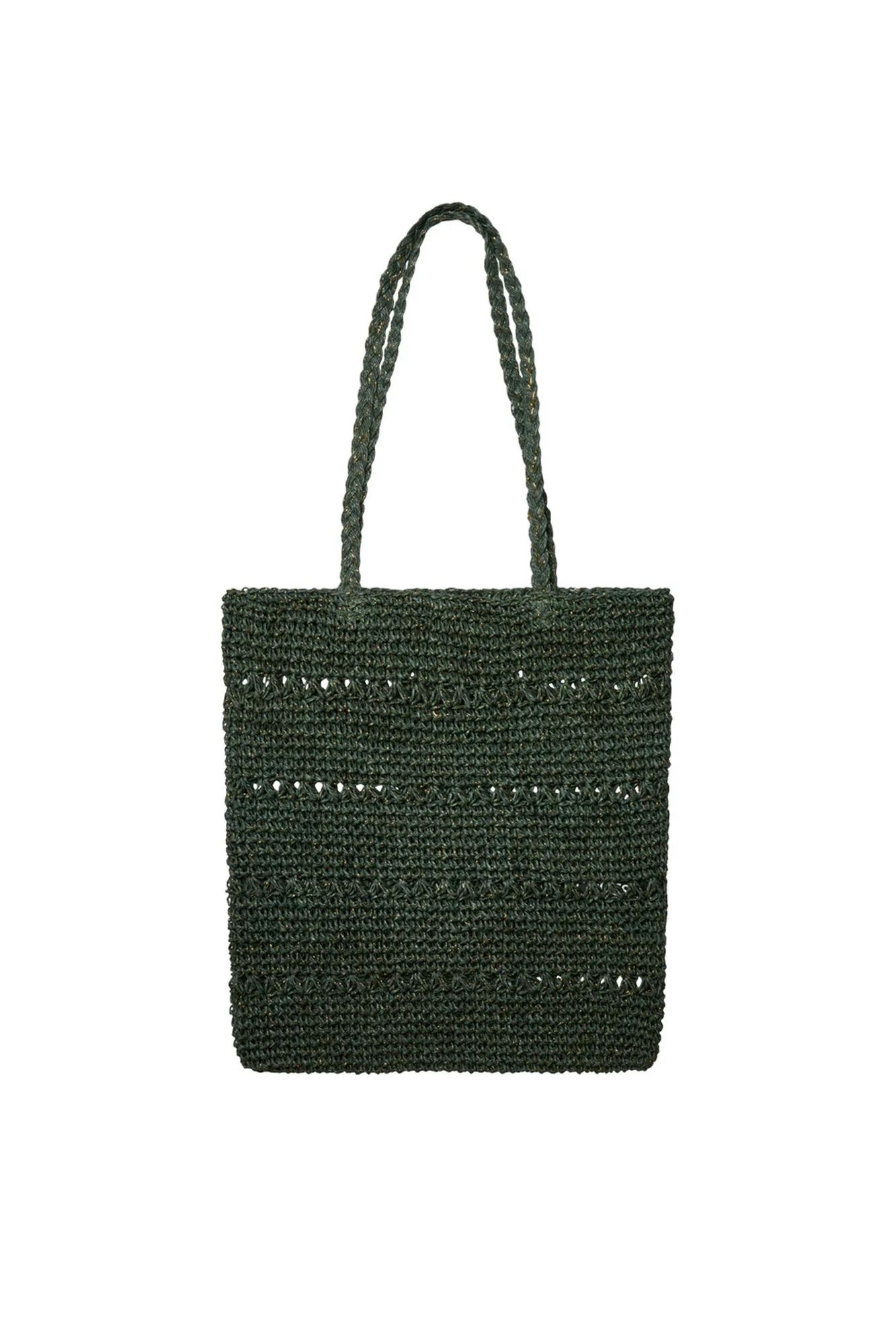 Bolso Tote tejido paja