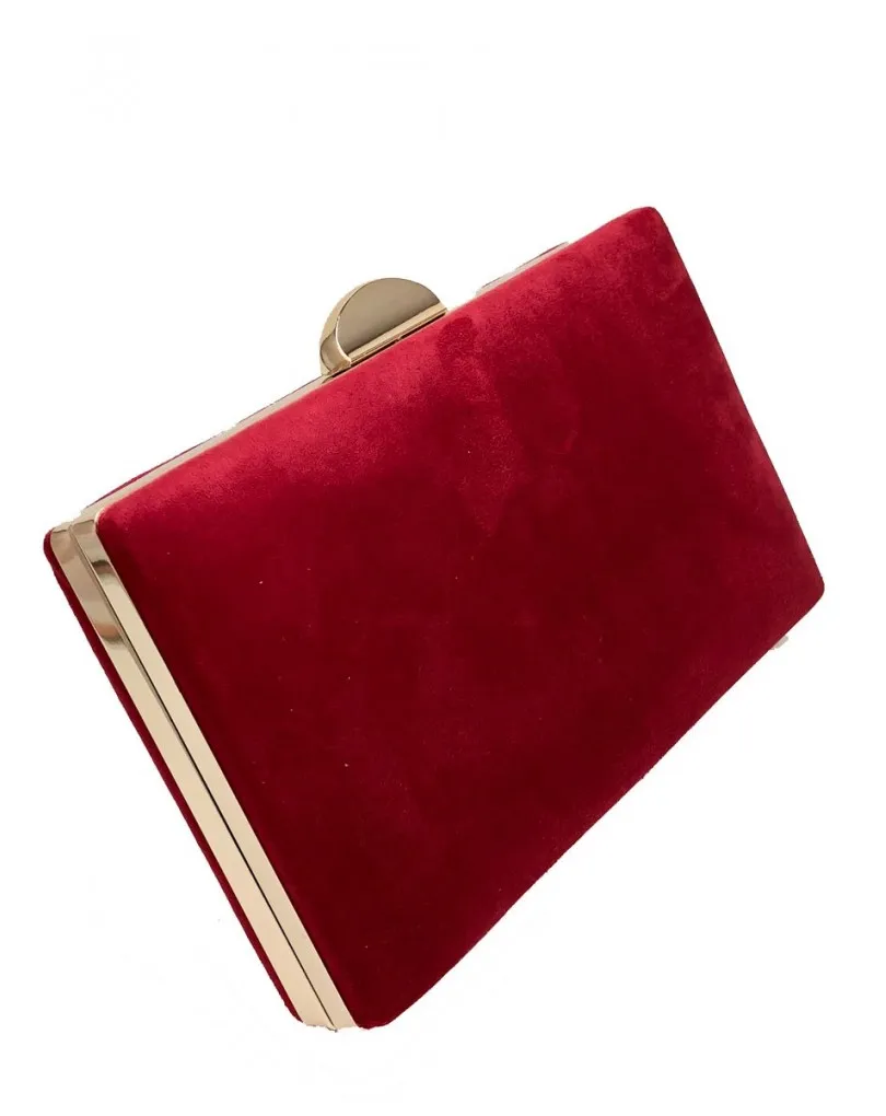 BOLSOS DE FIESTA ROJOS RUBI TONO 1, COMPLEMENTOS PARA TRAJES DE FIESTA Y NOCHE
