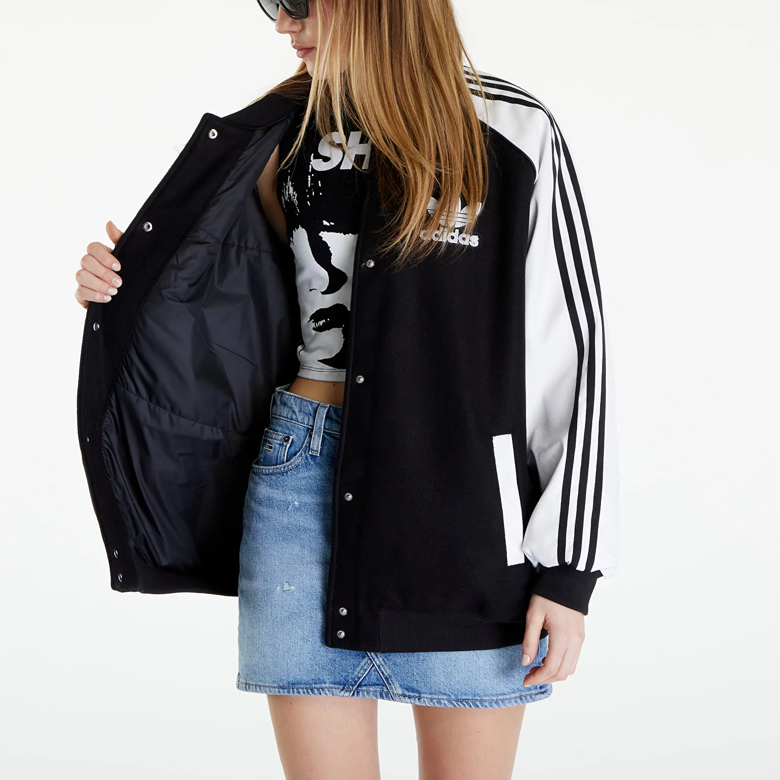 Bomber adidas Sst Oversized Vrct Jacket
