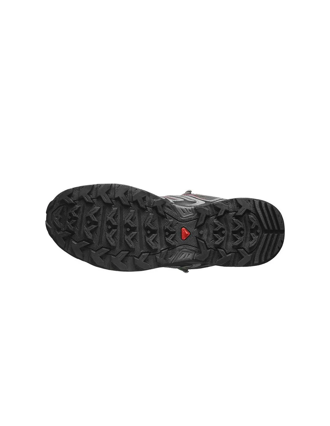 BOTAS DE MONTAñA SALOMON X ULTRA PIONEER MID GORETEX VERDE/GRIS/ROJO HOMBRE