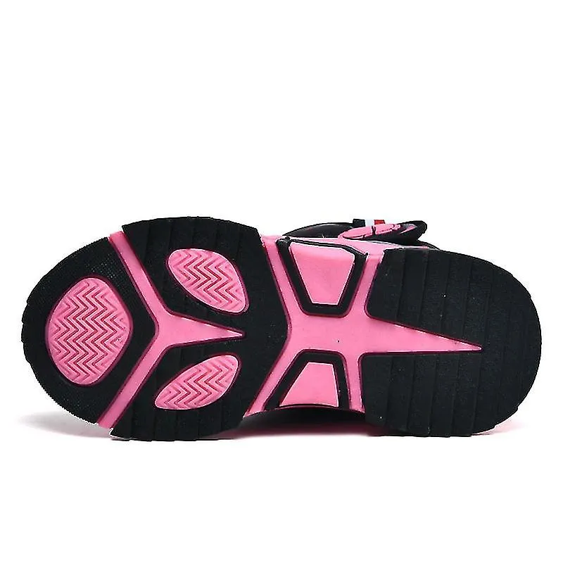 Botas de nieve de invierno para niños Botines cálidos Antideslizantes Niños Niñas Zapatos de invierno 118