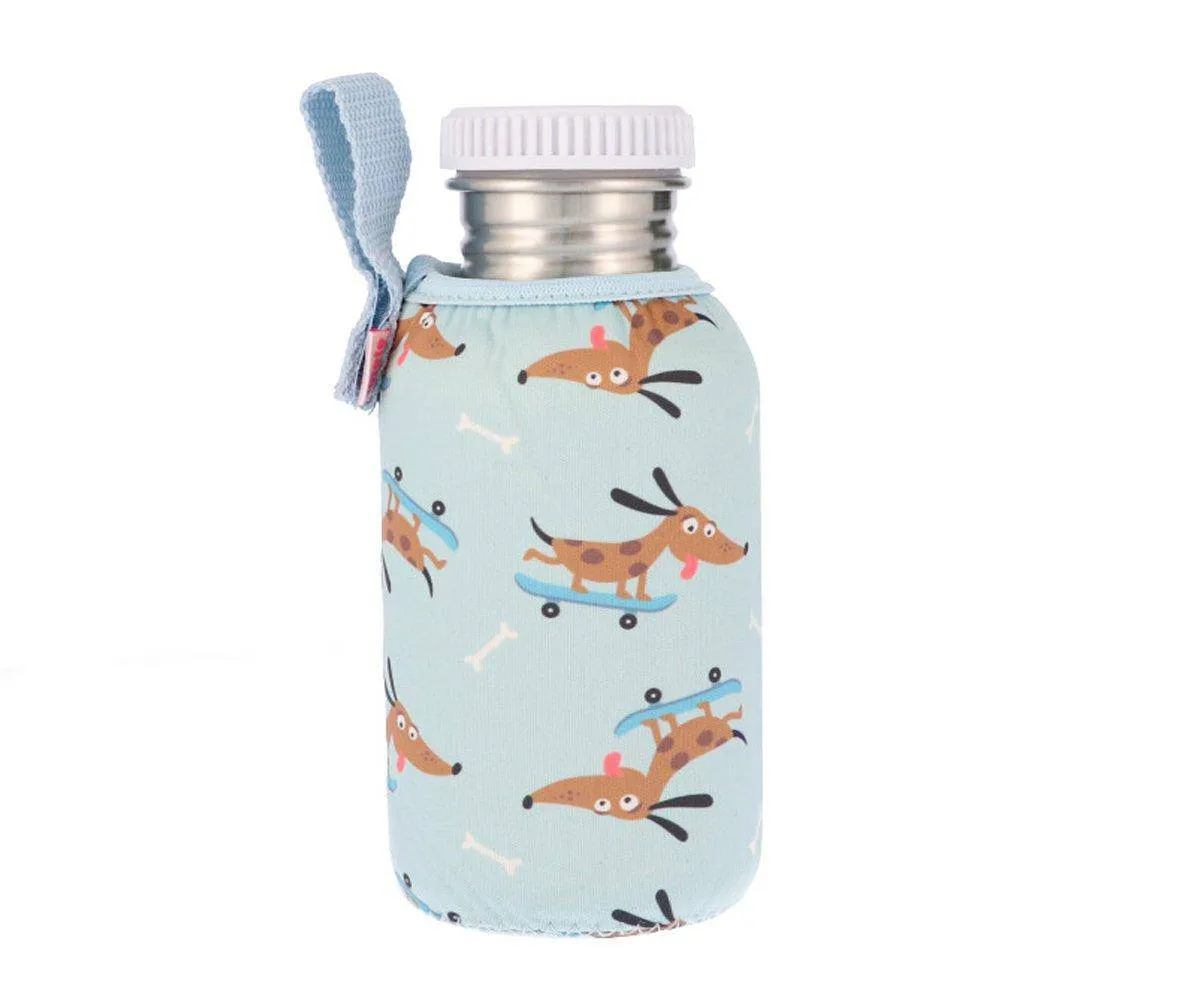 Botella Acero Funda Skater Dogs 500ml
