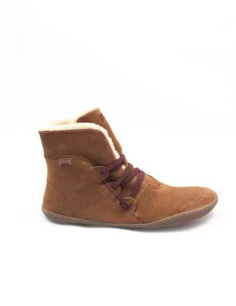 botines camper peu cami cuero