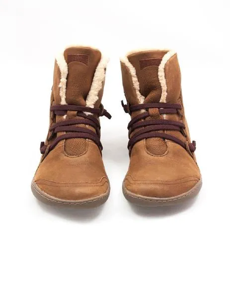 botines camper peu cami cuero