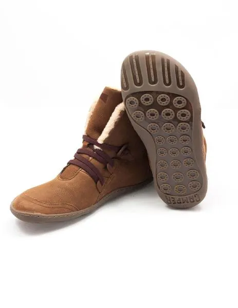 botines camper peu cami cuero