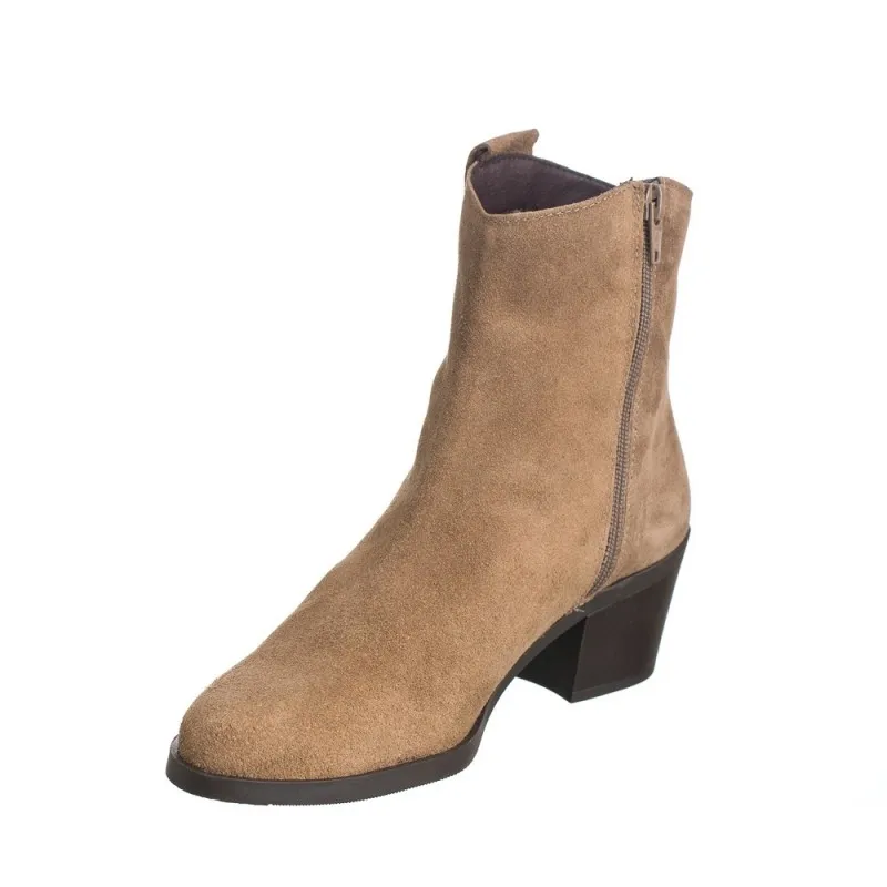 Botines De TacÓn Maria Jaen 7020 Mujer Cuero