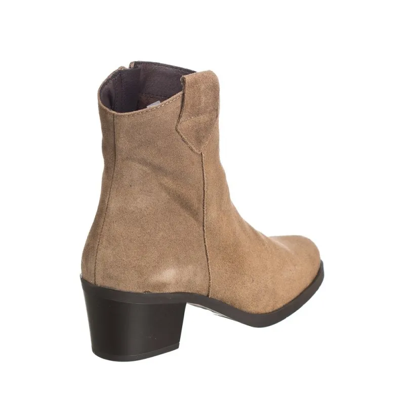 Botines De TacÓn Maria Jaen 7020 Mujer Cuero