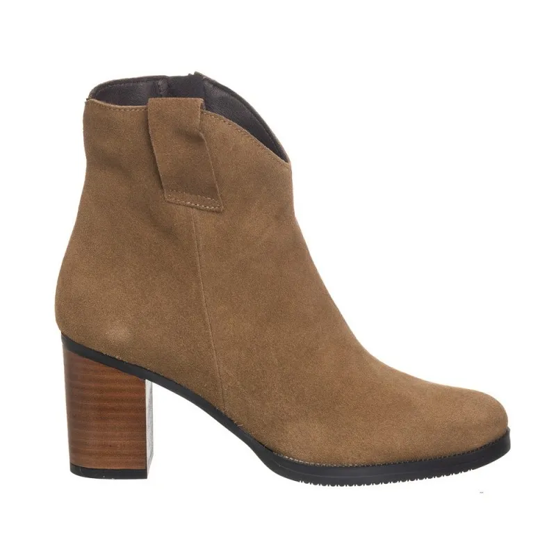 Botines De TacÓn Maria Jaen 7050 Mujer Cuero