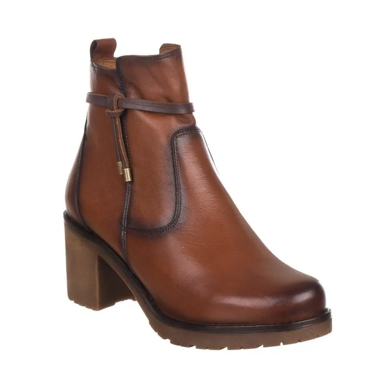 Botines De TacÓn Zapp 40949 Mujer Cuero