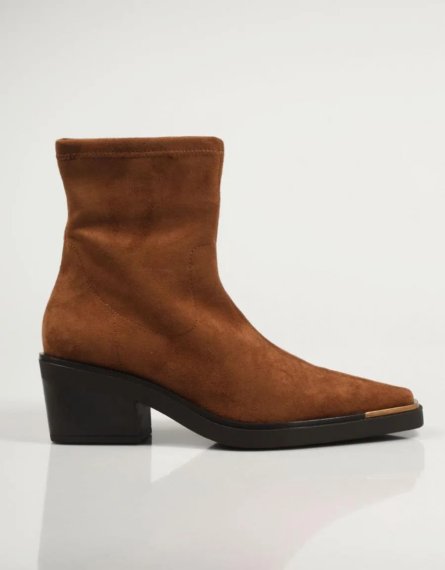  botines MISS ELASTIC 77541 en Cuero 83361