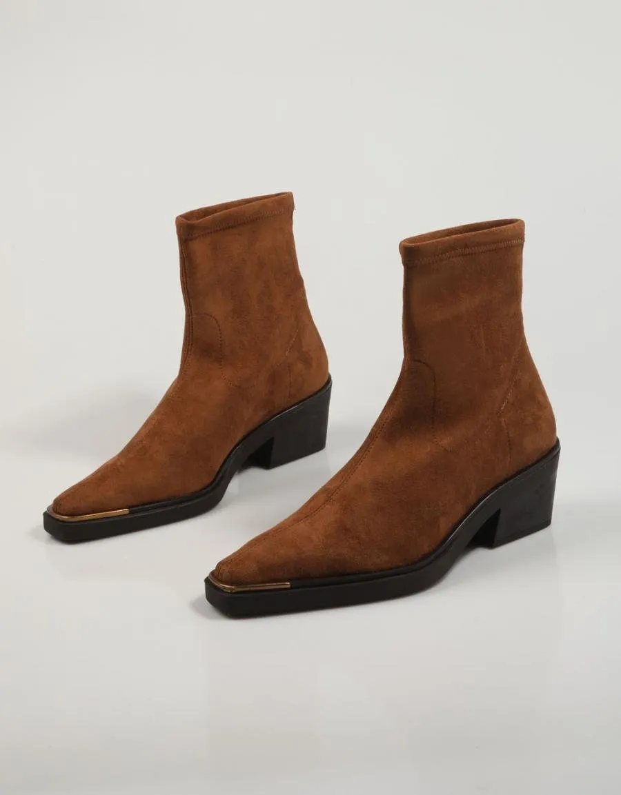  botines MISS ELASTIC 77541 en Cuero 83361