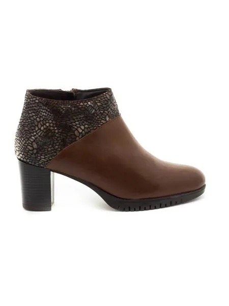 botines modabella 2600 cuero para mujer