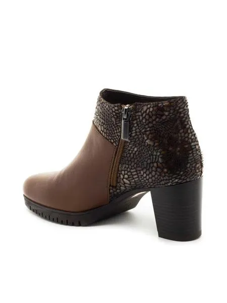 botines modabella 2600 cuero para mujer