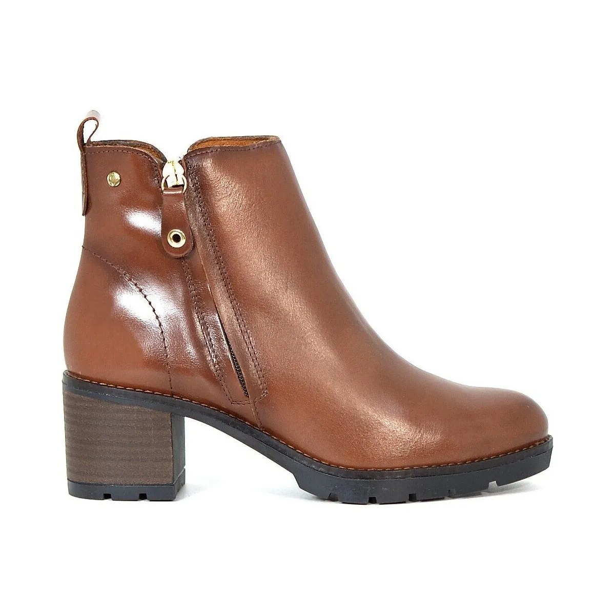 BOTINES MUJER ROSY 3 CUERO