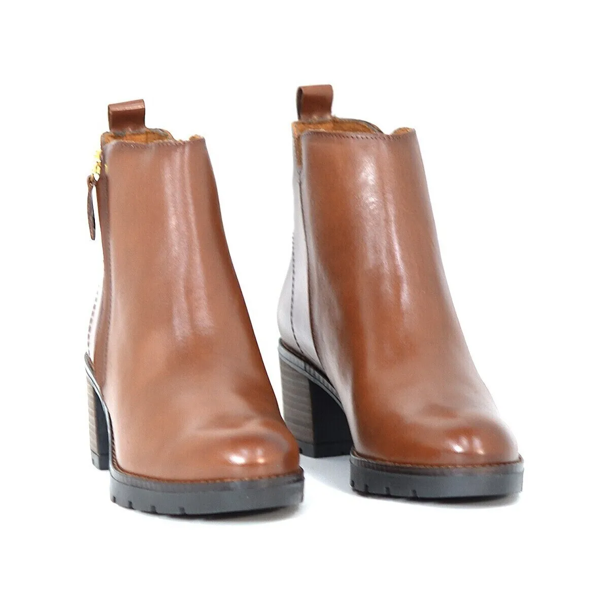 BOTINES MUJER ROSY 3 CUERO