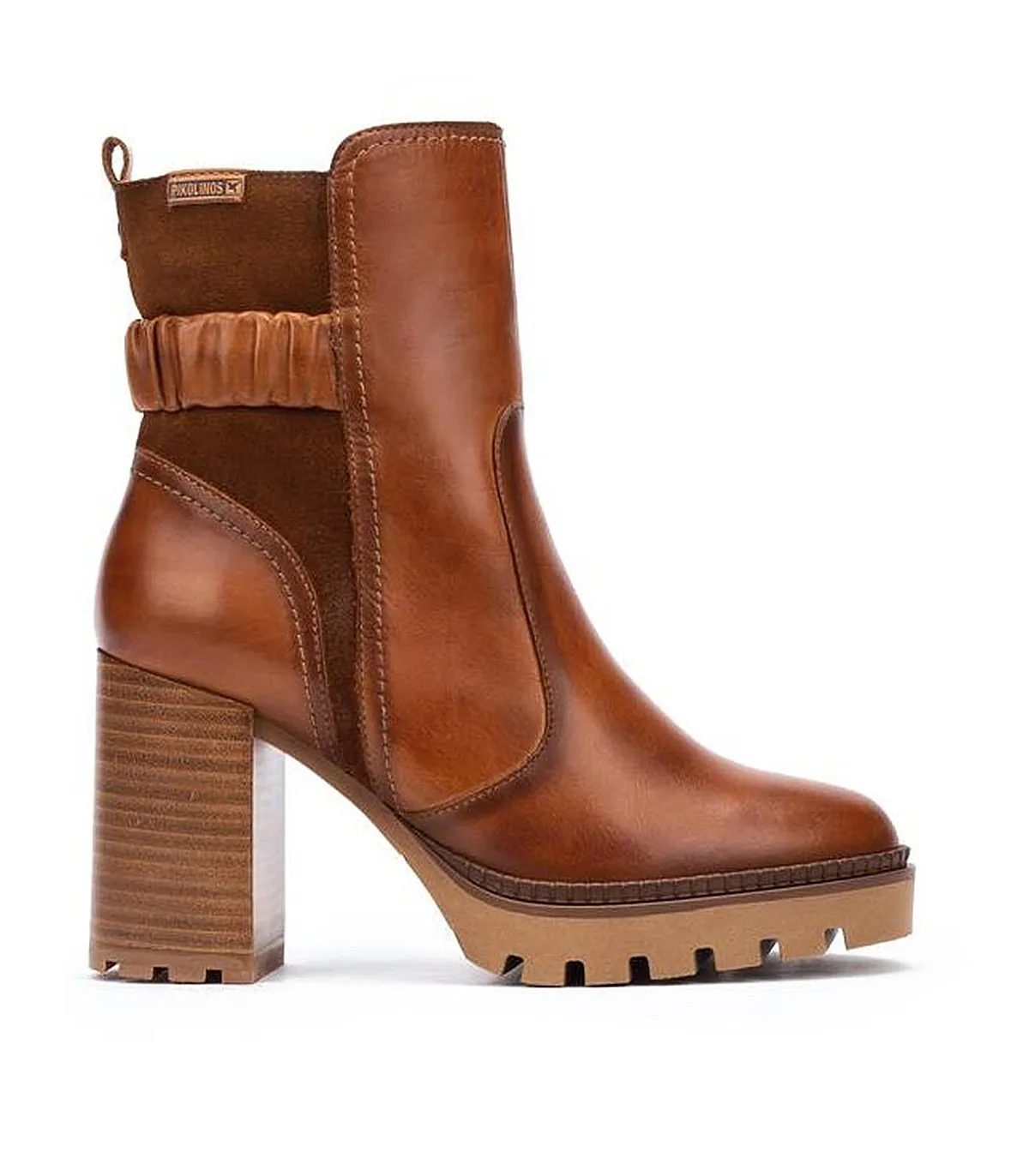 BOTINES MUJER TACÓN ALTO CERVERA CUERO