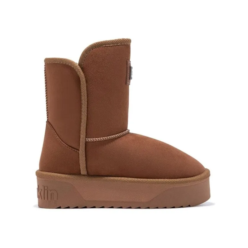 Botines Planos D.franklin Dfsh371005 Mujer Cuero