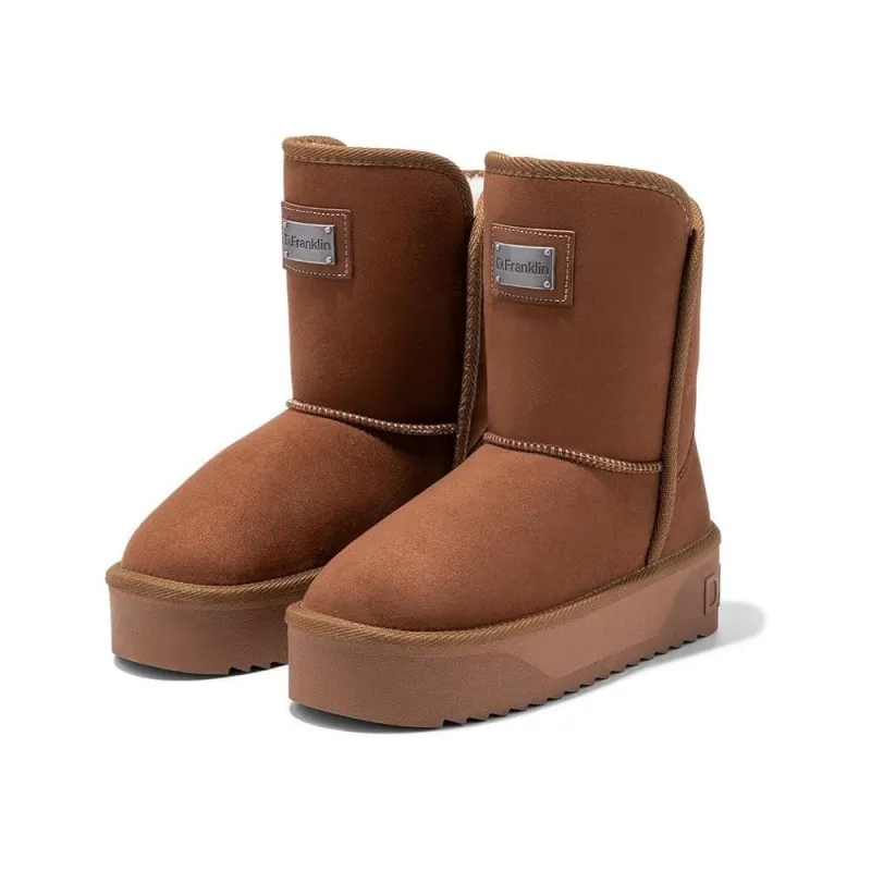 Botines Planos D.franklin Dfsh371005 Mujer Cuero