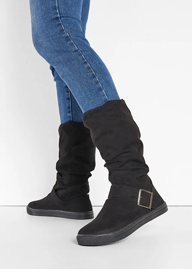 Botín de invierno Negro