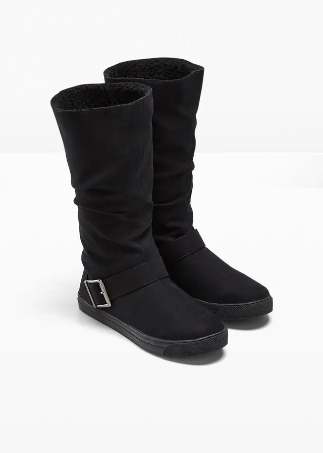 Botín de invierno Negro