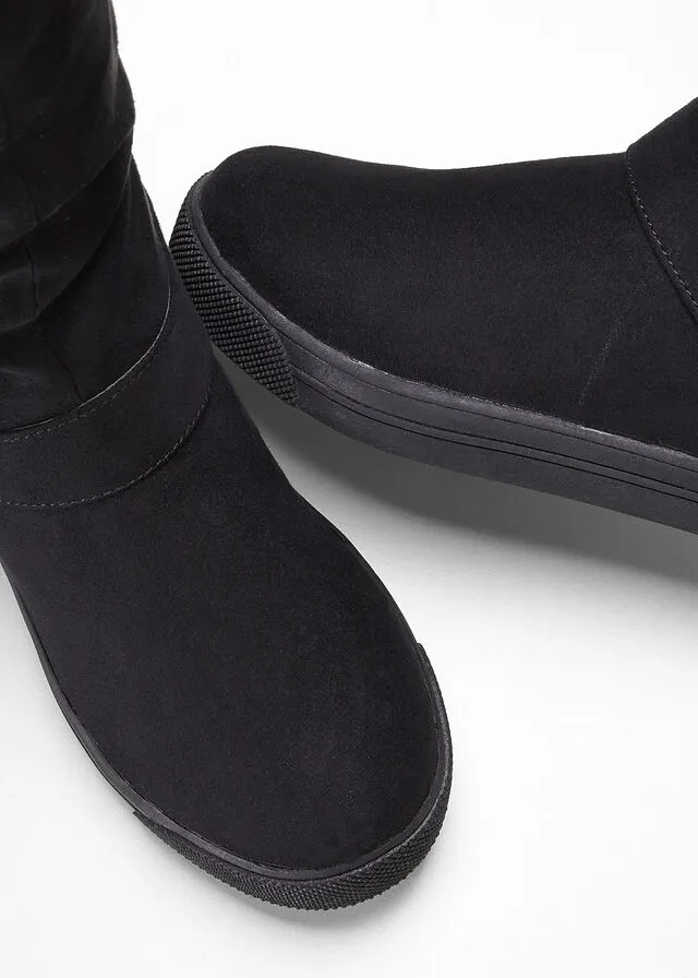 Botín de invierno Negro