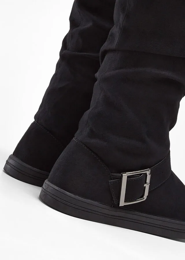 Botín de invierno Negro