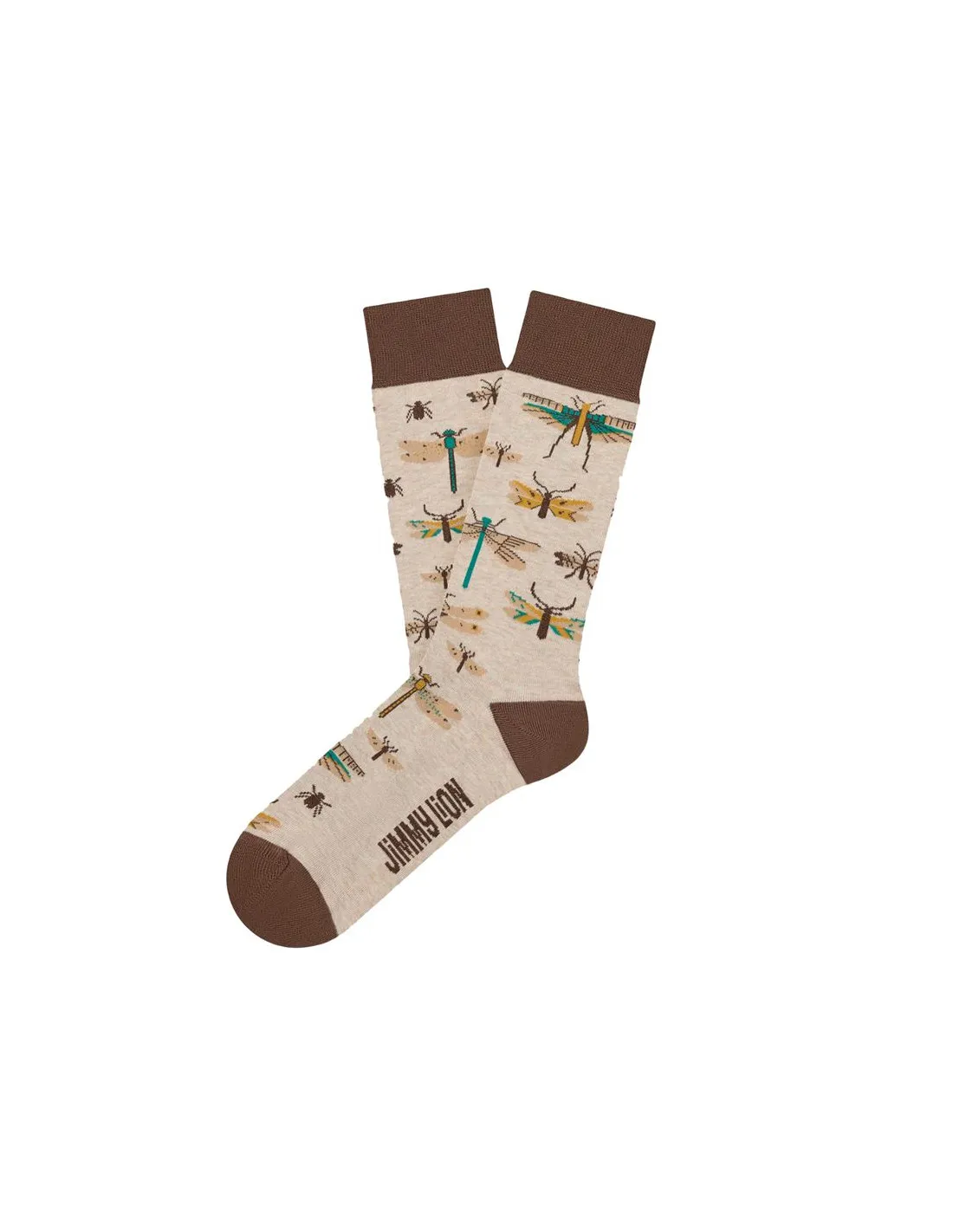 Calcetines Jimmy Lion Insects Beige