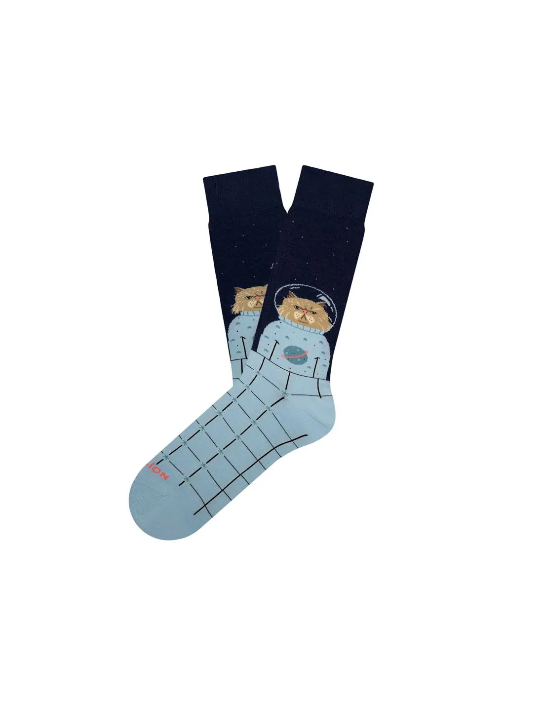 Calcetines Jimmy Lion Space Cat Dark Blue