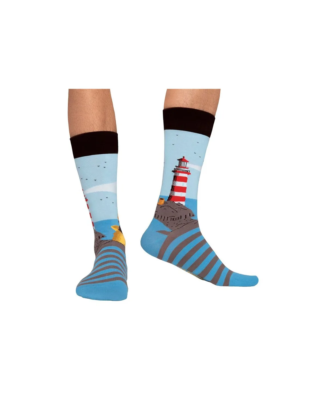 Calcetines Jimmy Lion The Lighthouse Guardian Light Blue