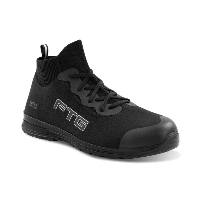 Calcetines zapatos de seguridad FTG Black High S3 ESD SRC