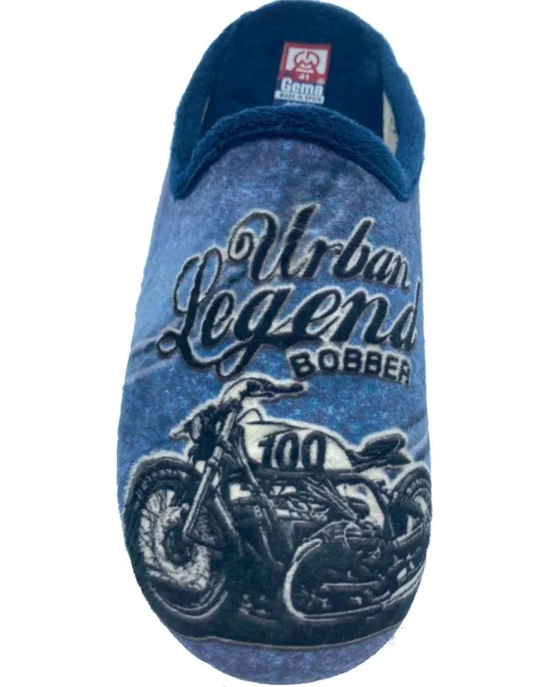 Calzado de casa de Hombre  ZAPATILLA CASA RELAX MARINO