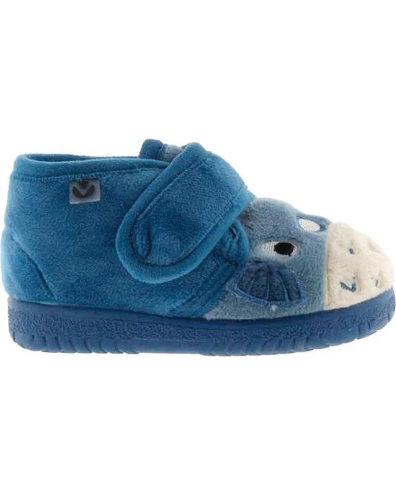 Calzado de casa de Niña VICTORIA 5119 OJALA ZAPATILLAS CASA ANIMALES JEANS