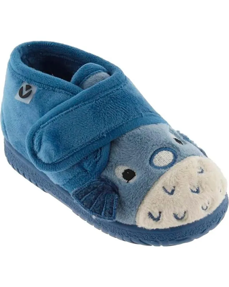 Calzado de casa de Niña VICTORIA 5119 OJALA ZAPATILLAS CASA ANIMALES JEANS