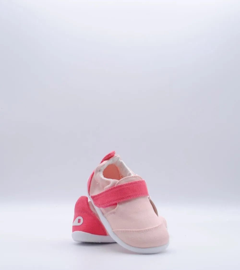 CALZADO RESPETUOSO BOBUX XPLORER GO ORGANIC ROSA TELA