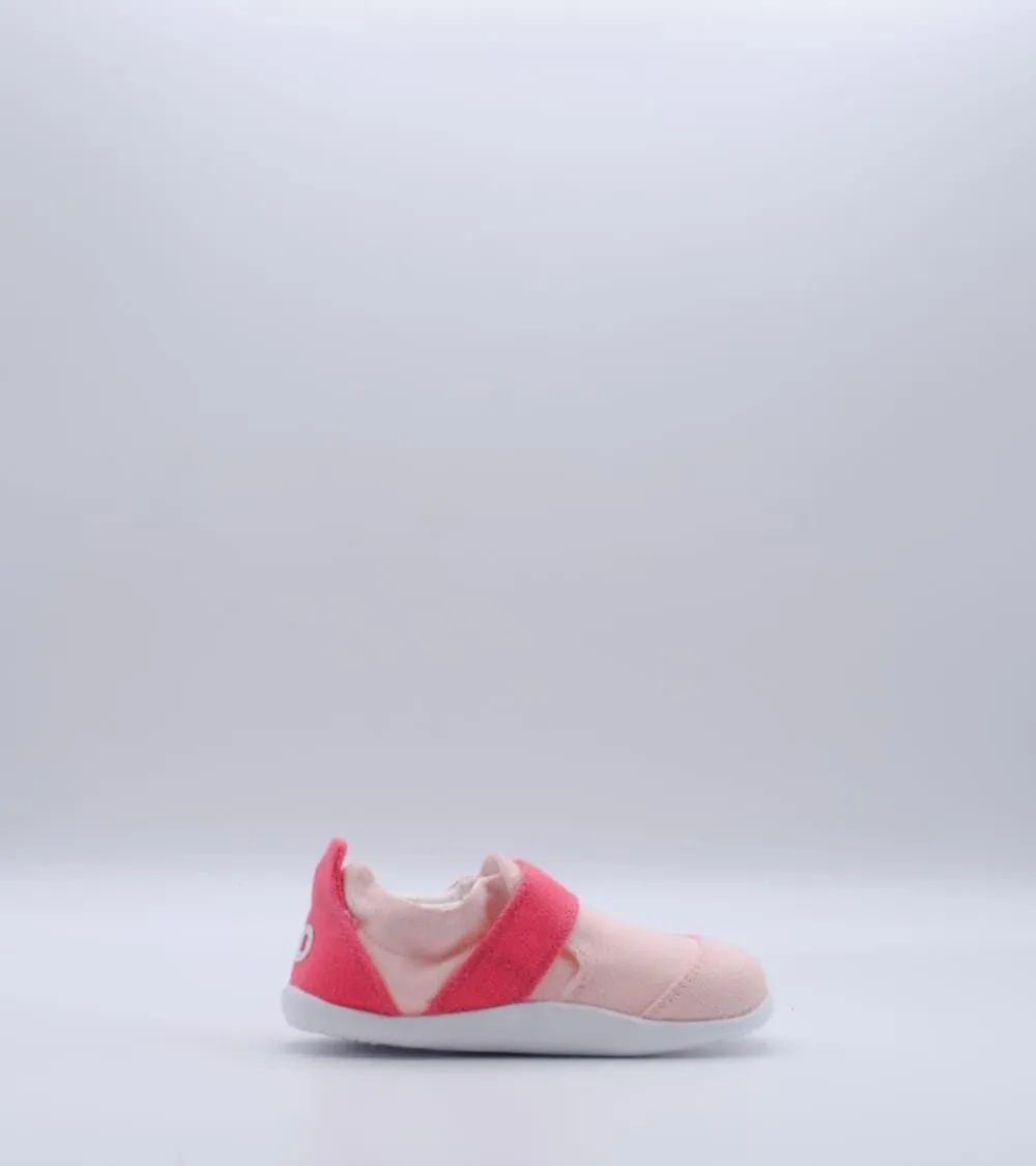 CALZADO RESPETUOSO BOBUX XPLORER GO ORGANIC ROSA TELA